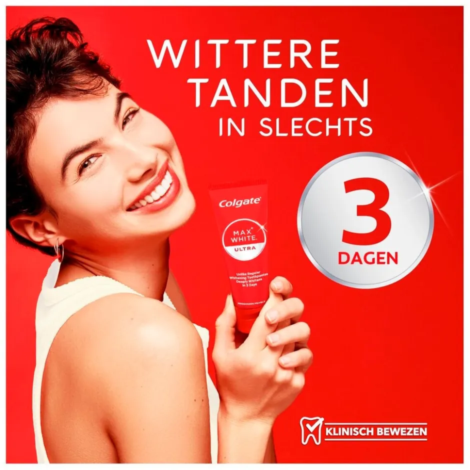 Colgate Max White Ultra Freshness Pearls Whitening Tandpasta< Tandpasta