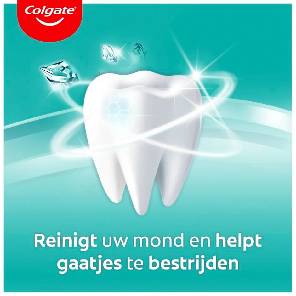 Max White White Crystals Tandpasta|Colgate Hot