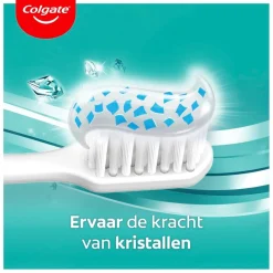 Max White White Crystals Tandpasta|Colgate Hot