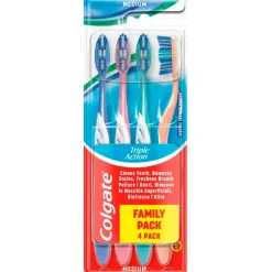 Colgate Triple Action Medium Tandenborstels< Tandenborstels