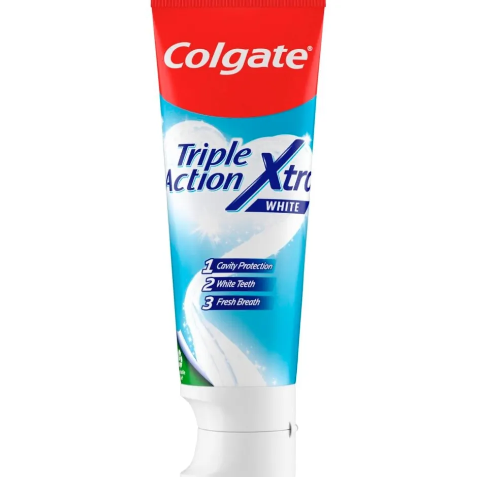 Triple Action Xtra White Tandpasta|Colgate Best