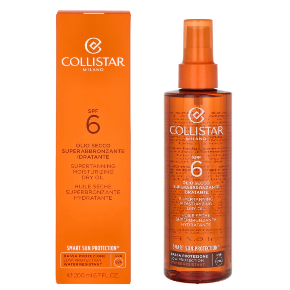 Supertanning Moisturizing Dry Oil SPF6 200ml|Collistar