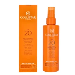 Collistar Tanning Moisturizing Milk Face-Body SPF20 200ml< Scrub