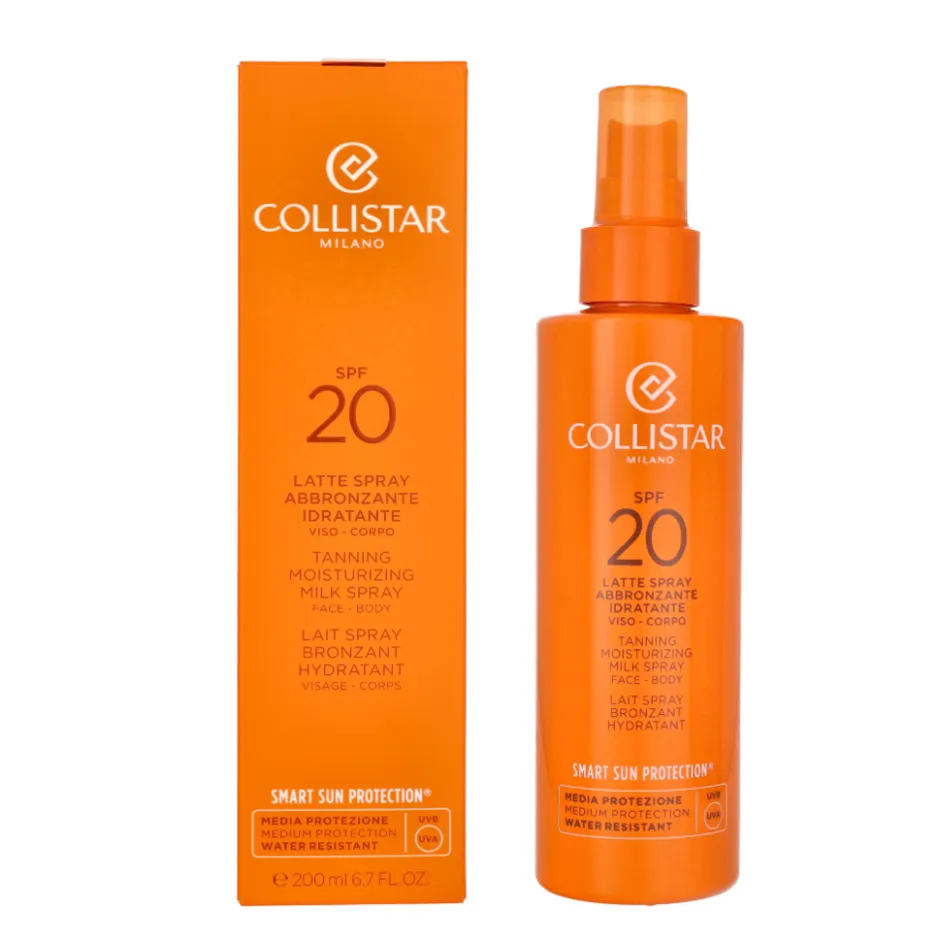 Collistar Tanning Moisturizing Milk Face-Body SPF20 200ml< Scrub