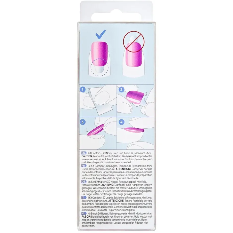 Impress Color FX by The No Glue Mani Levels Kunstnagels< Nagelverzorging