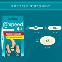 Blarenpleisters Mixpack|Compeed Hot