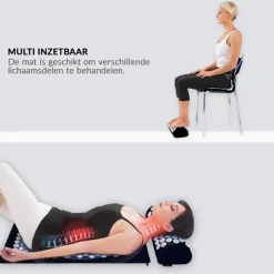 Acupressure Mat en Kussen Spijkermat + Kussen set + Triggerpoint bal|Confibel Discount