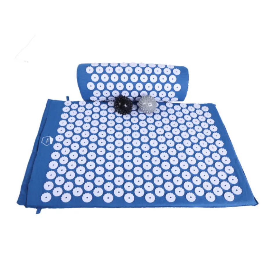 Acupressure Mat en Kussen Spijkermat Set met Triggerpoint Bal Massage Ontspanning|Confibel Online