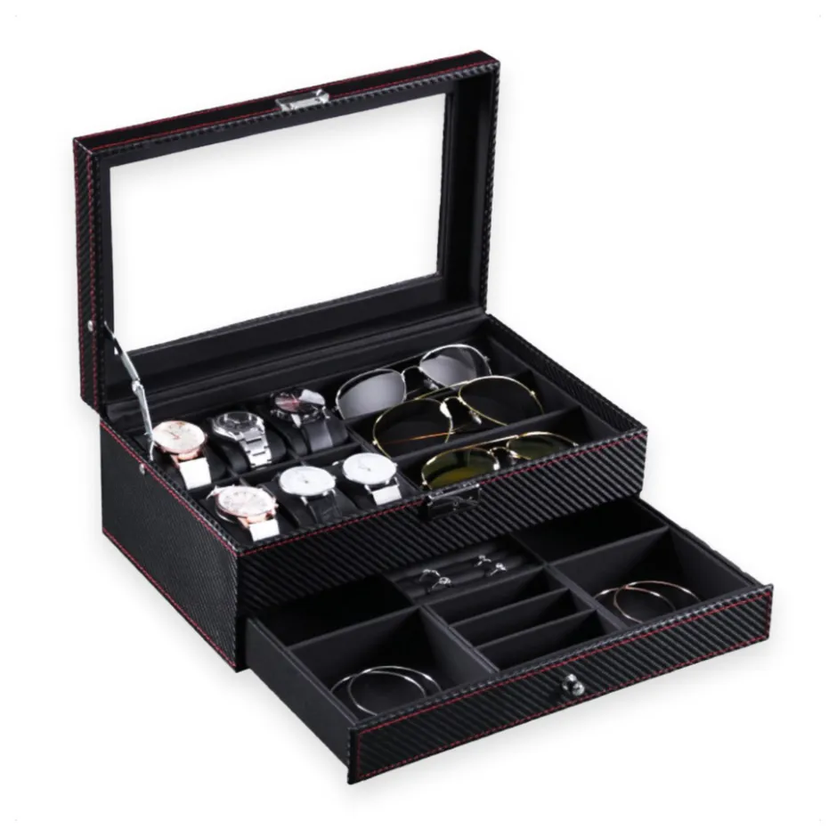 Confibel Luxe Horloge Box Sieraden/Brillen Doos< Sieraden En Bijoux