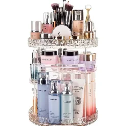 Confibel Make-up Organizer Roteerbaar 360 graden Verstelbare Lades< Make-Up Organizers