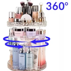 Confibel Make-up Organizer Roteerbaar 360 graden Verstelbare Lades< Make-Up Organizers