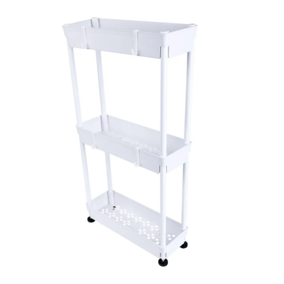 Opbergrek Organizer 3 Etages Metalen Rack voor Keuken Badkamer Kantoor|Confibel Online