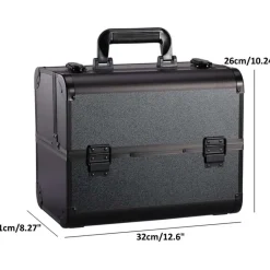 Opvouwbare Cosmetica Koffer 5 Opbergvakken Beauty Case|Confibel New