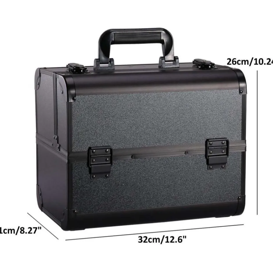 Opvouwbare Cosmetica Koffer 5 Opbergvakken Beauty Case|Confibel New