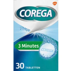 3 Minutes Dagelijkse Reiniger Tabletten|Corega Clearance