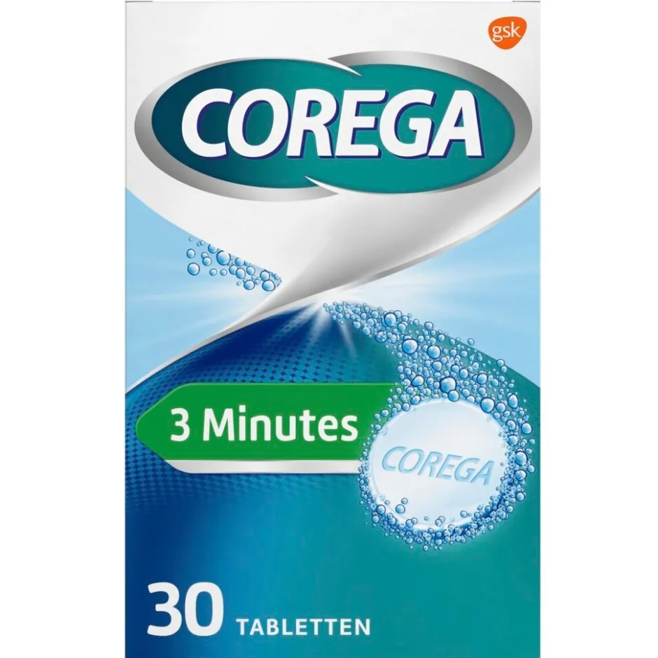 3 Minutes Dagelijkse Reiniger Tabletten|Corega Clearance