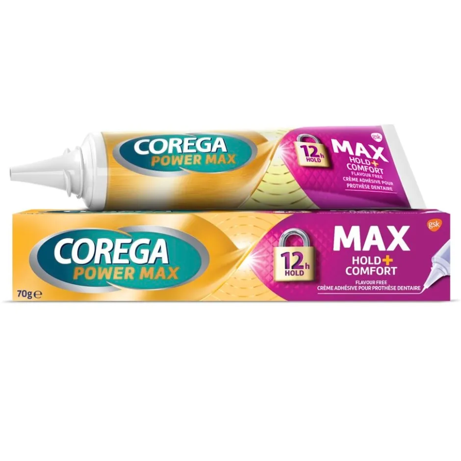 Corega Power Max Hold + Comfort Kleefpasta< Kleefpasta