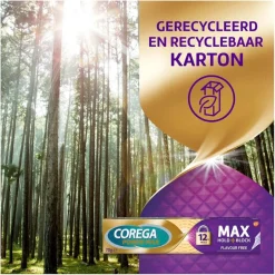 Corega Power Max Max Hold + Block Kleefcrème< Kleefpasta