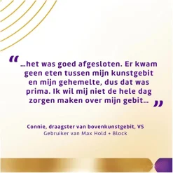 Corega Power Max Max Hold + Block Kleefcrème< Kleefpasta