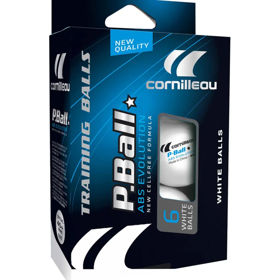 ABS Evolution 6 st Tafeltennisballen|Cornilleau Clearance