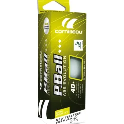 Cornilleau P-ball *** 3 st. Tafeltennisballen< Tafeltennisballetjes