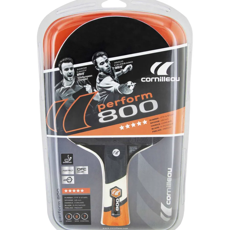 Cornilleau Perform 800 Indoor Tafeltennis Bat< Tafeltennisbatjes
