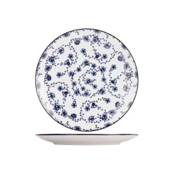 Cosy & Trendy 4 Stuks Flor Azul Dinerborden Porselein< Keuken