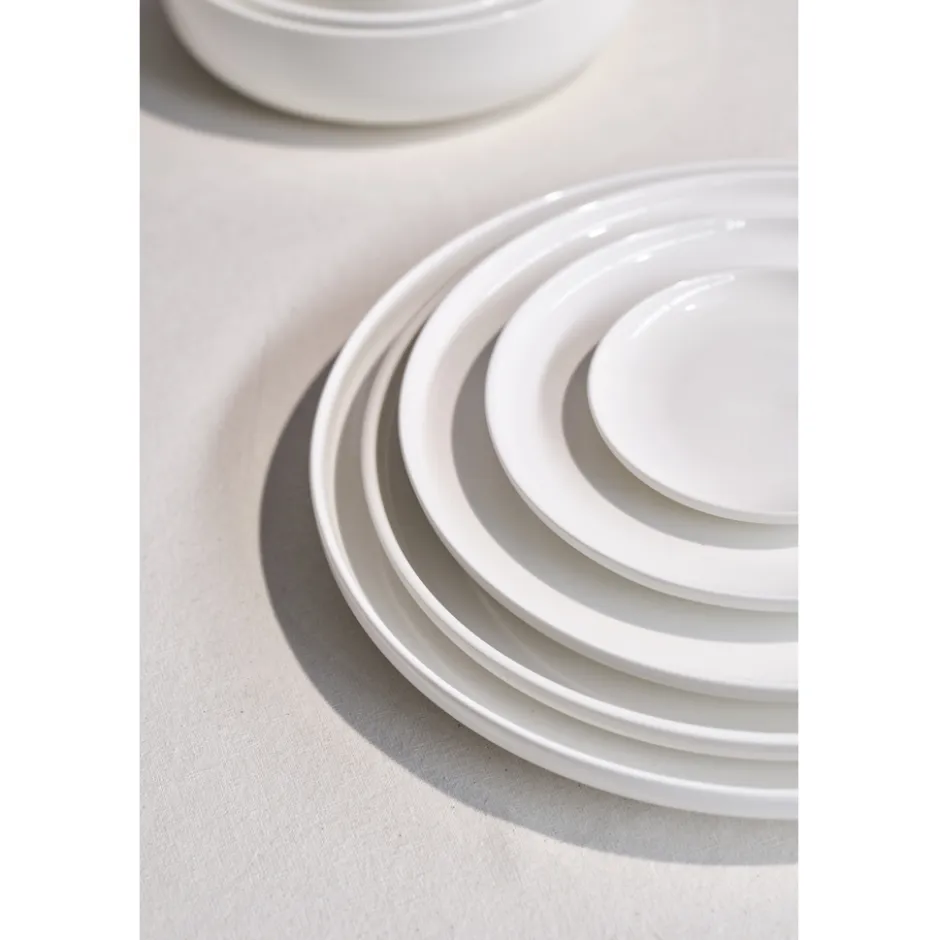 Cosy & Trendy 4 Stuks Moon White Ontbijt- en Dessertbord| Online