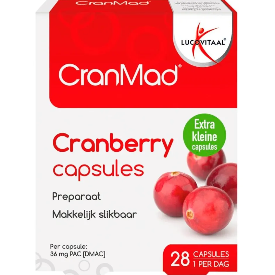 Lucovitaal CranMed Forte Capsules< Cranberrysupplementen
