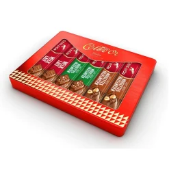 Côte d'Or deluxe geschenkdoos - mix van 6 chocoladerepen melkchocolade met melkvulling en hazelnoten|Cote D'Or Outlet