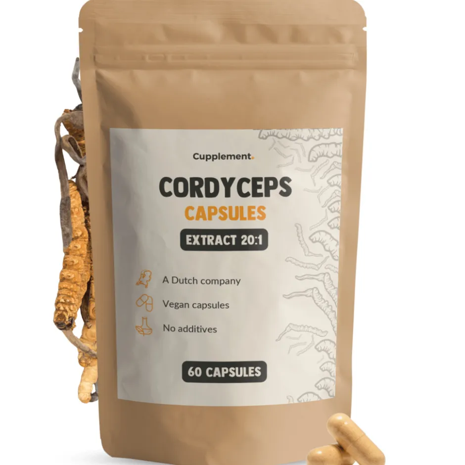 Cordyceps Extract Capsules 400 mg|Cupplement New