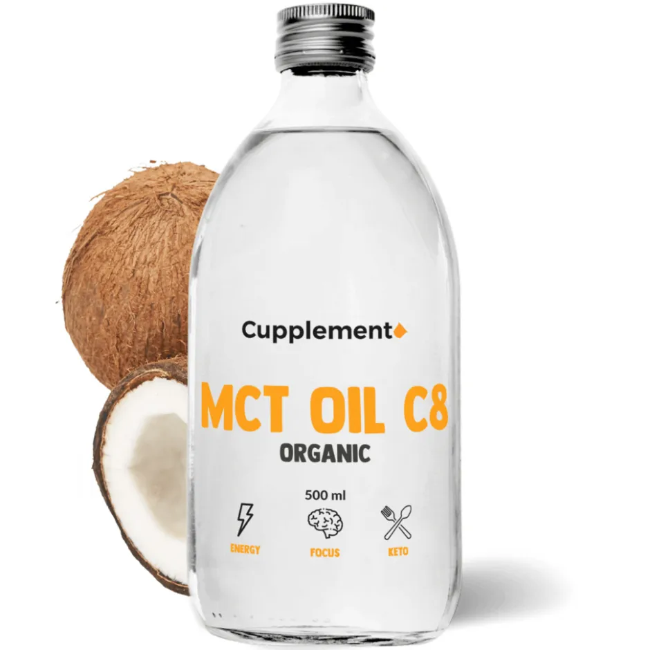 MCT C8 Olie Biologisch|Cupplement Best