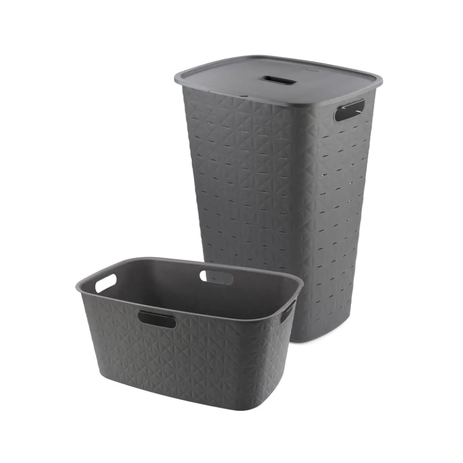 Softex Wasbox met Deksel + Wasmand|Curver Sale