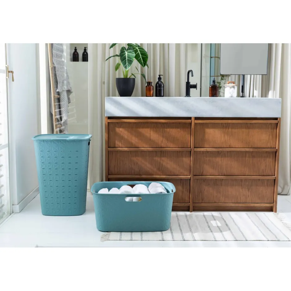 Curver Softex Wasbox met Deksel + Wasmand< Opbergen