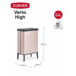 Curver Verto High Prullenbak< Prullenbakken