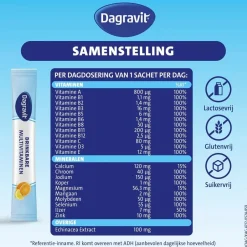 Complete Start Drinkbare Multivitaminen Sachets|Dagravit