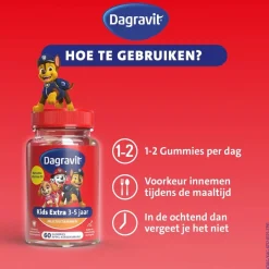 Kids Multivitaminen Paw Patrol Gummies|Dagravit Hot