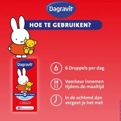 Kids Vitamine D Aquosum Druppels|Dagravit New