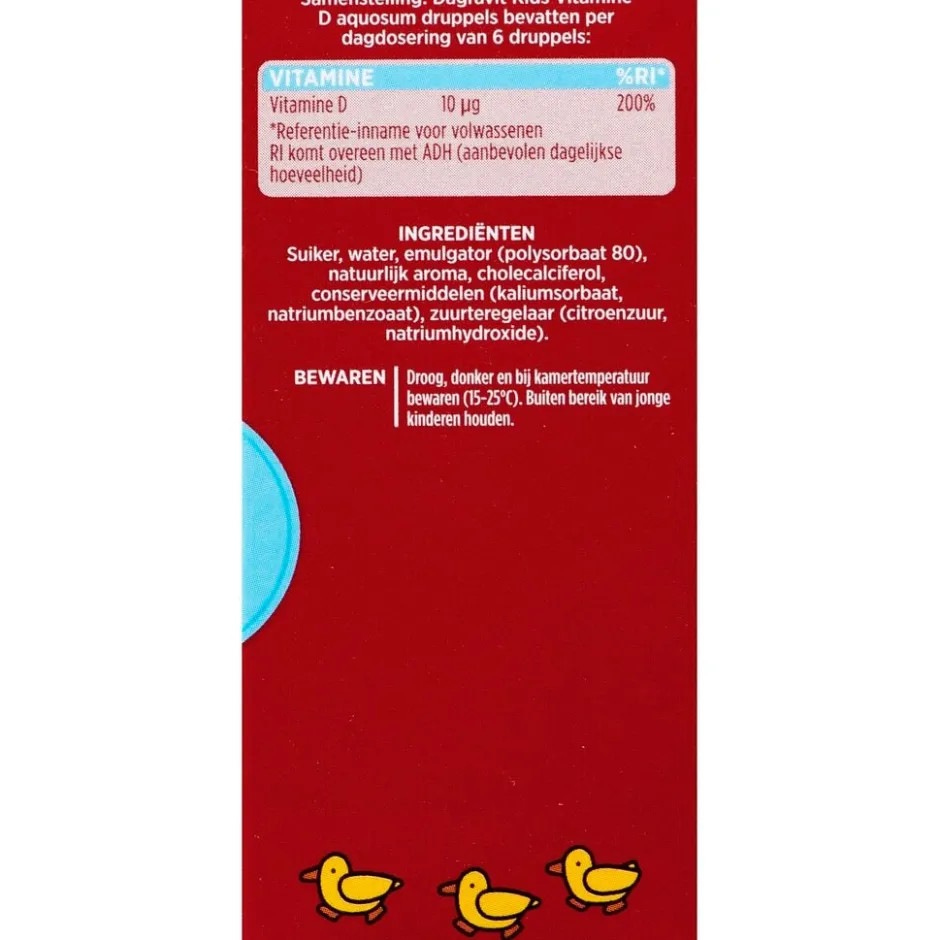 Kids Vitamine D Aquosum Druppels|Dagravit New