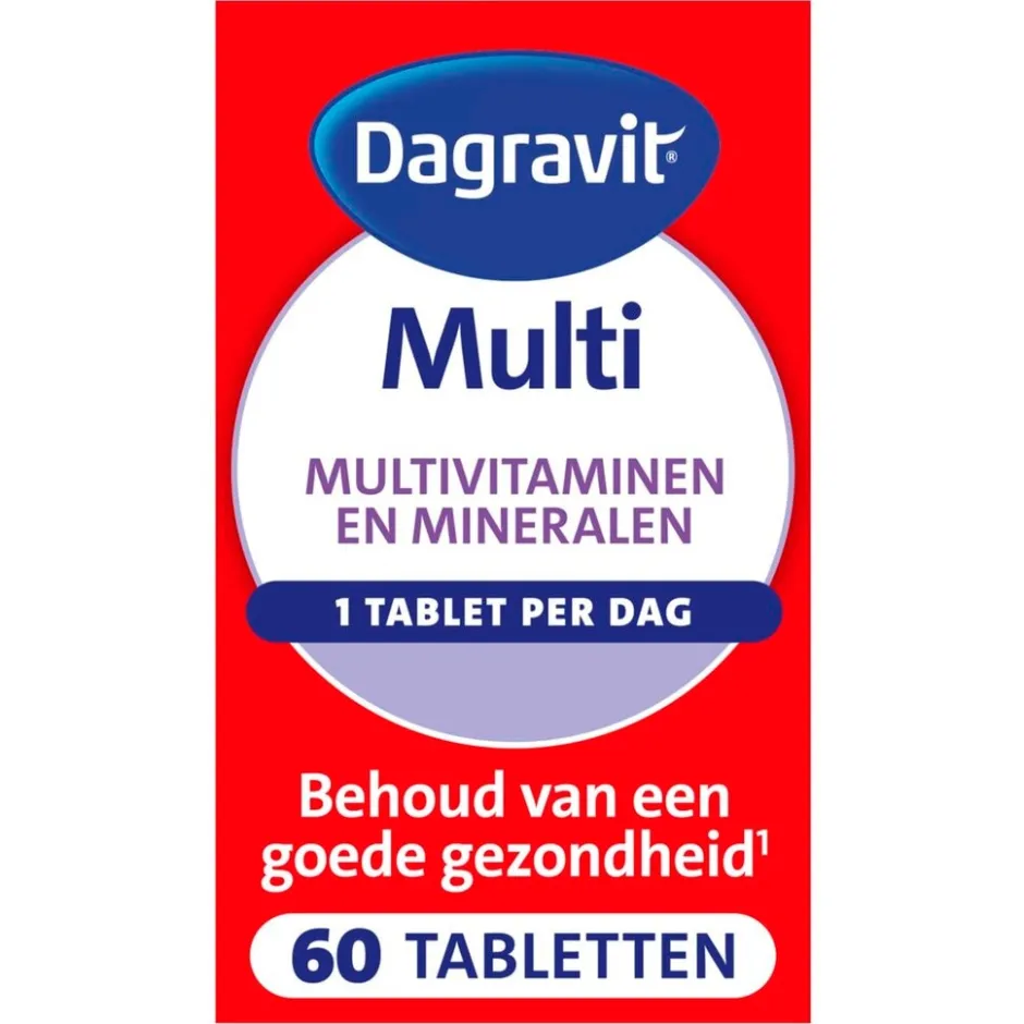 Dagravit Multi Elke Dag Tabletten< Vitamines
