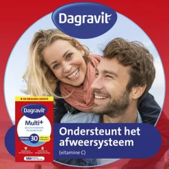 Dagravit Totaal 30 Multivitaminen en Mineralen Dragees< Vitamines