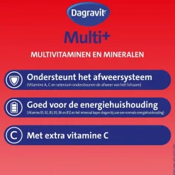 Dagravit Totaal 30 Multivitaminen Dragees< Vitamines