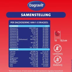 Dagravit Totaal 30 Multivitaminen Dragees< Vitamines