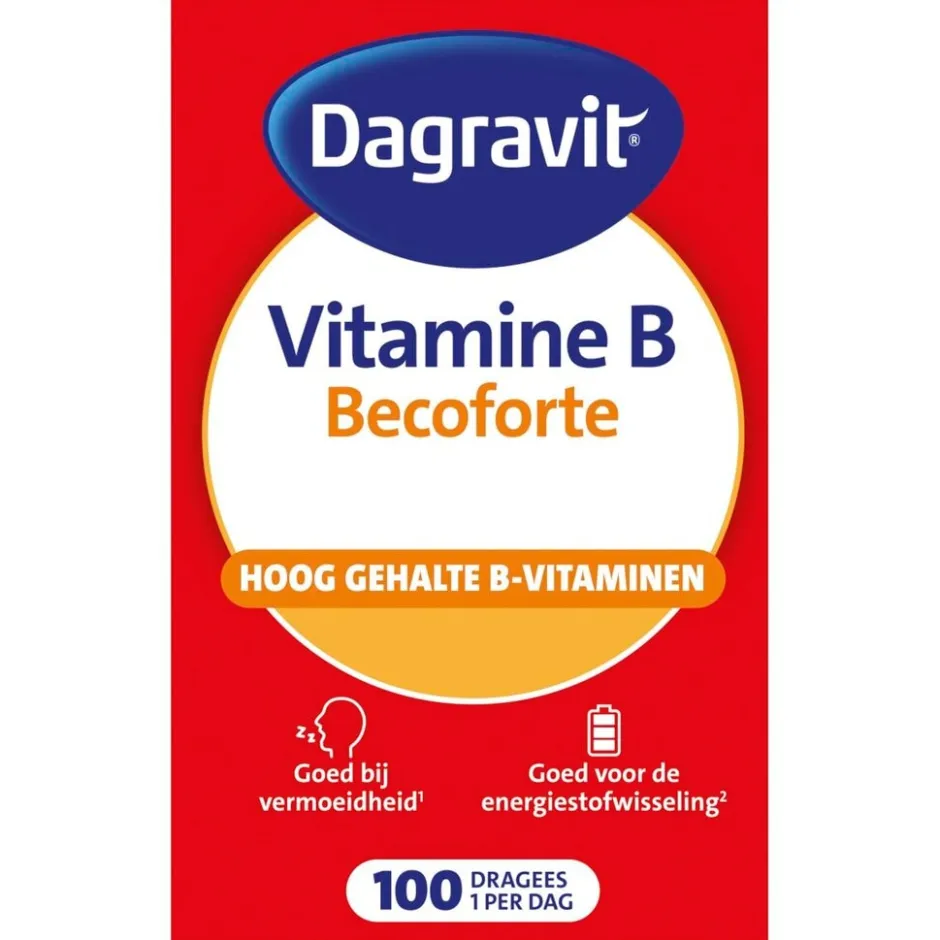 Dagravit Vitamine B Becoforte Dragees< Vitamines