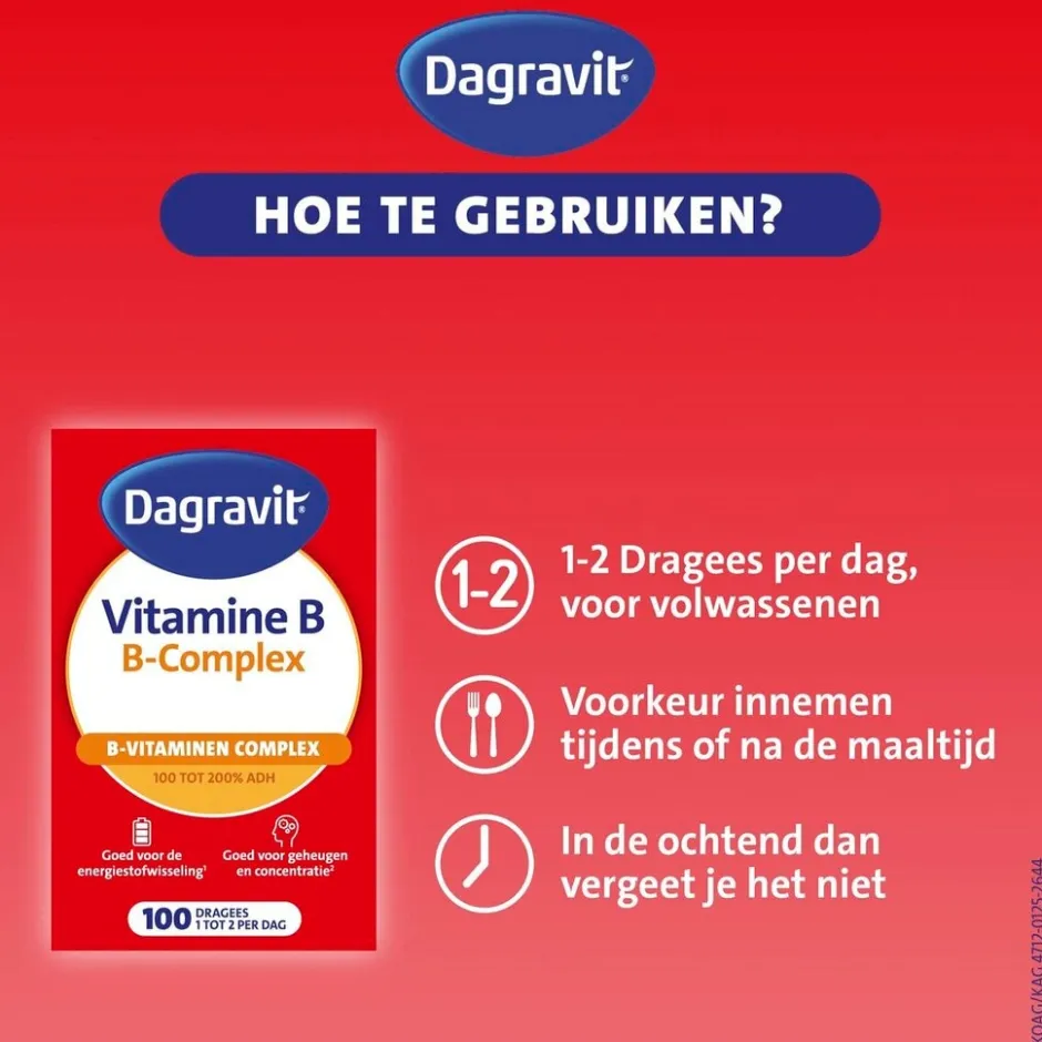Dagravit Vitamine B-Complex Dragees< Vitamines