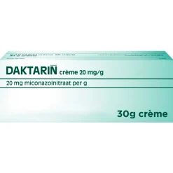 Daktarin 20mg/g Miconazolnitraat Crème bij Schimmelinfecties< Voetschimmel|Huidbehandeling