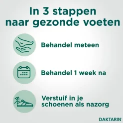 Daktarin 20mg/g Miconazolnitraat Crème bij Schimmelinfecties< Voetschimmel|Huidbehandeling