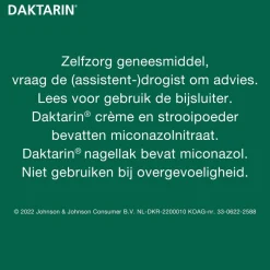Daktarin Miconazolnitraat 20mg/g Crème bij Schimmelinfecties< Voetschimmel|Huidbehandeling