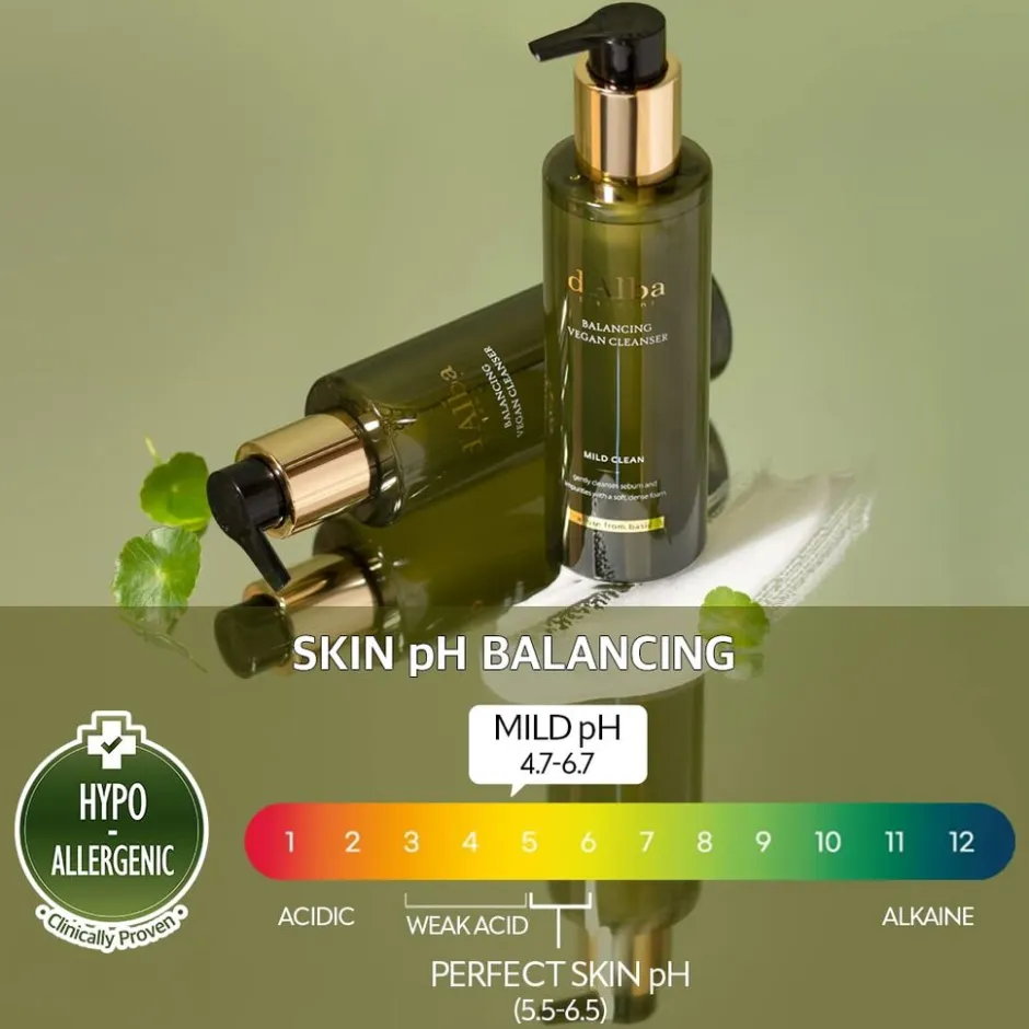 d'alba Mild Skin Balancing Vegan Cleanser< Gezichtsreiniging