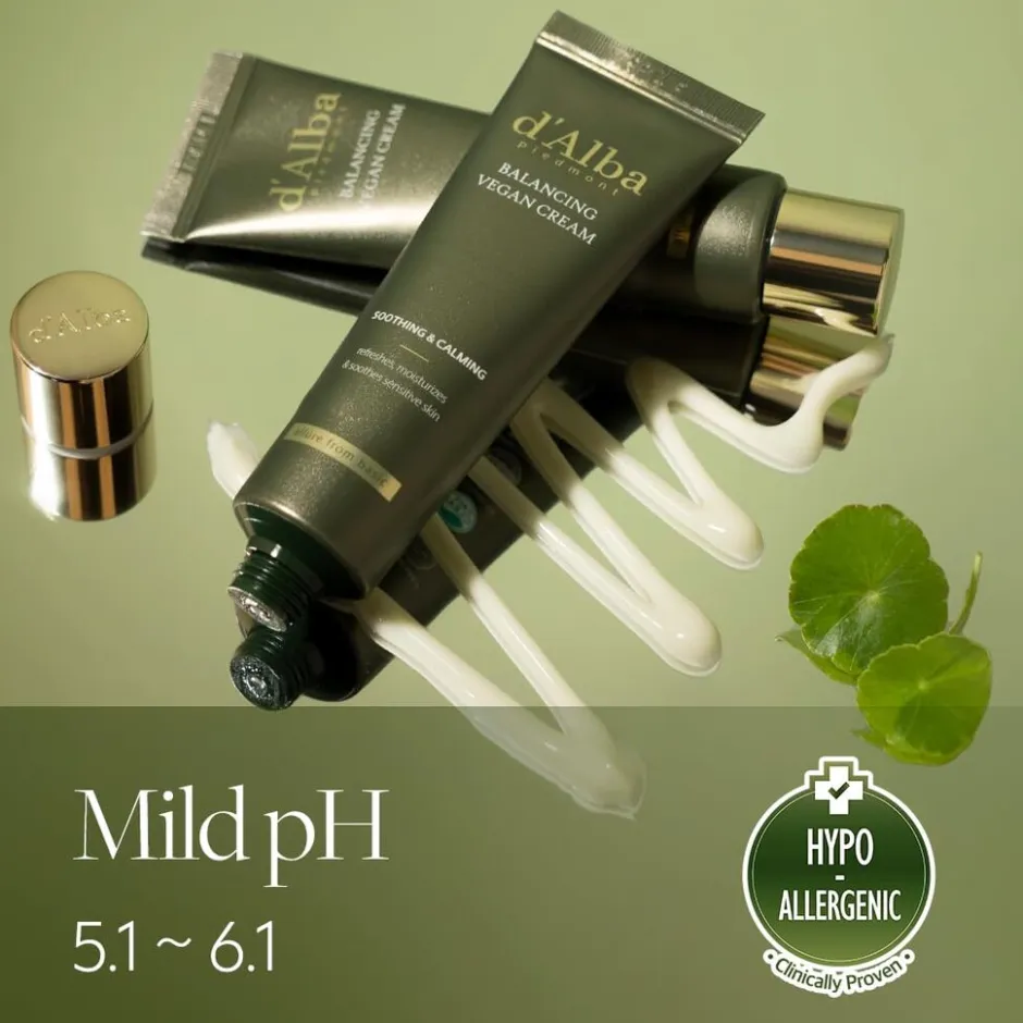 Mild Skin Balancing Vegan Cream|d'alba Sale